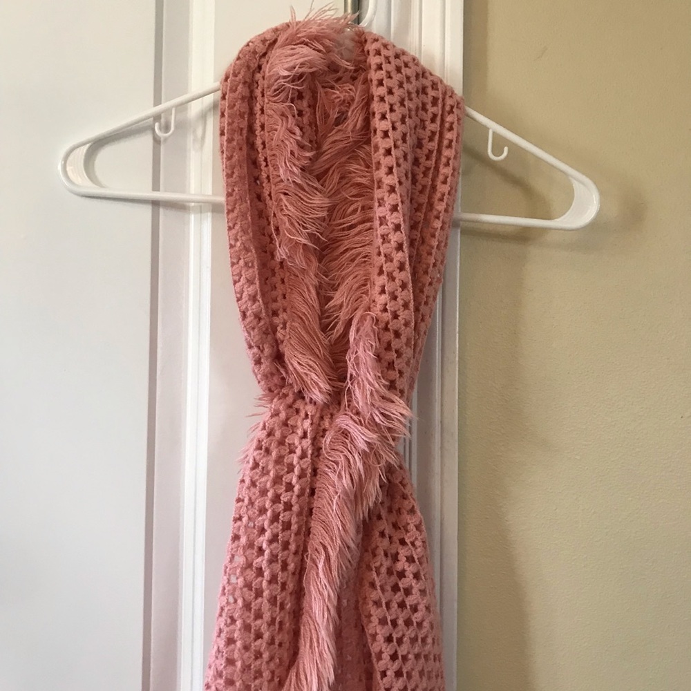 Pink scarf